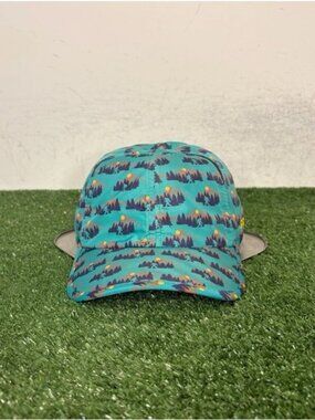 Sprints hat cap strap back green bigfoot lighweight breathable running mens